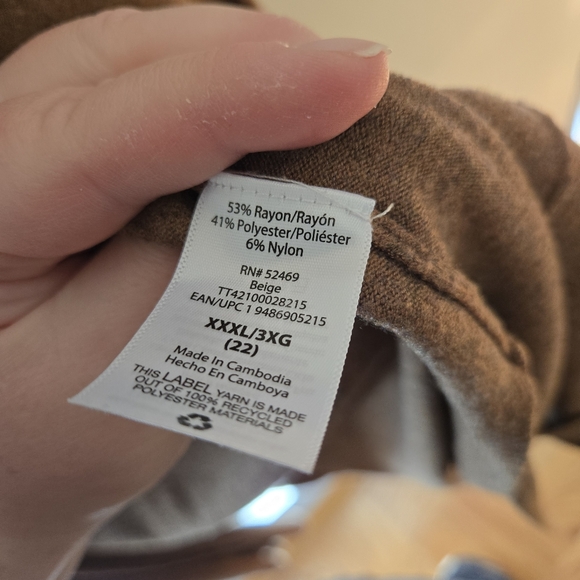 Time&Tru Open front long cardigan - Picture 3 of 3